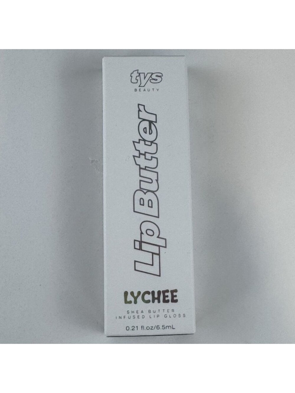 TYS Beauty Lychee Lip Butter Shea Butter Infused Lip Gloss .21 Fl Oz / 6.5mL NEW